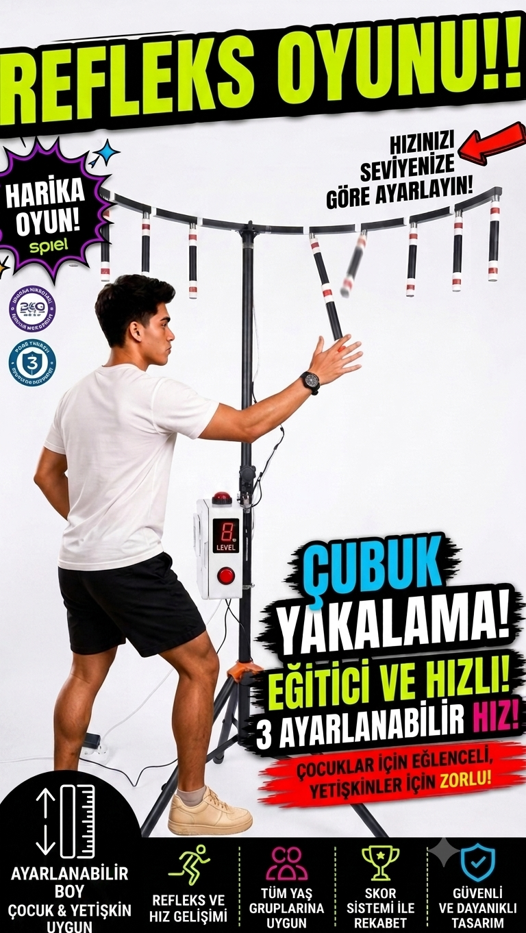 Reflex Arena interaktif oyun paneli
